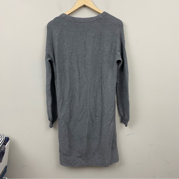 Athleta Silk Blend Daybreak Duster Rib Wrap Cardigan sz M - Picture 7 of 10